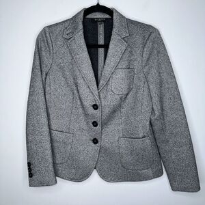 Talbots Petites Women’s 3 Button Wool Blend Blacker Jacket Size 4P￼